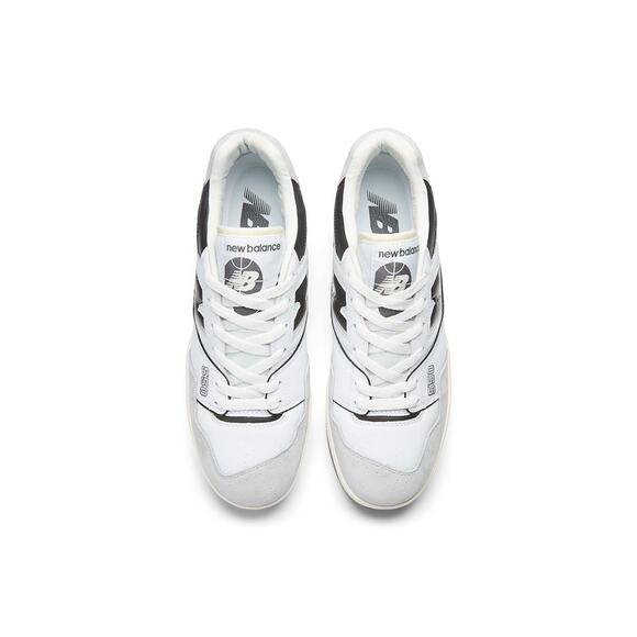 NWT New Balance 550 Men Shoes, White/Black, Size 6 main image 5